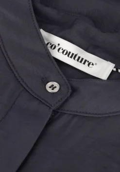 CO'COUTURE e midi jurk callum volume dress blauw Best