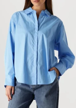 COPENHAGEN MUSE e blouses cmpoplin-shirt blauw Best