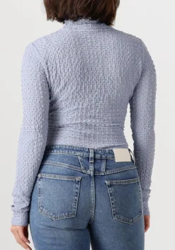 DANTE6 e trui zane structured layering top blauw