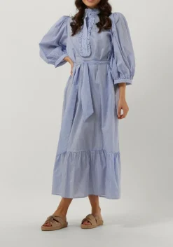 DEA KUDIBAL e midi jurk my ns (co) blauw Clearance