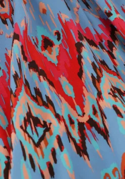 DEA KUDIBAL e mini jurk kamille blauw