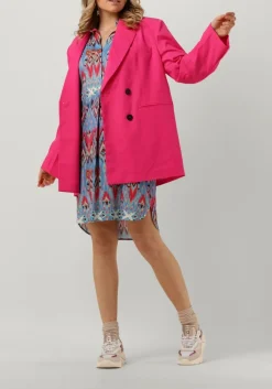 DEA KUDIBAL e mini jurk kamille blauw