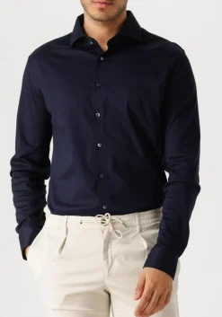 DESOTO LUXURY e klassiek overhemd luxury hai 1/1 blauw Hot