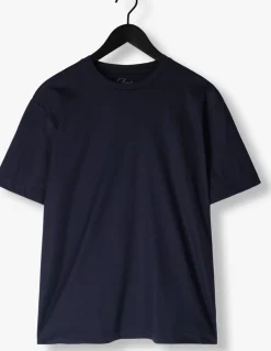 DESOTO LUXURY e t-shirt luxury two ply t-shirt 1/2 blauw New