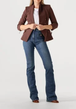 ELISABETTA FRANCHI e flared jeans jeans trousers blauw Clearance