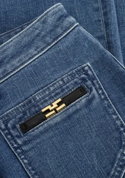 ELISABETTA FRANCHI e flared jeans jeans trousers blauw Clearance