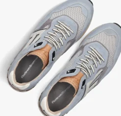 FLORIS VAN BOMMEL e lage sneakers sfm-10153 de runner blauw