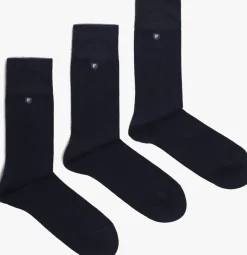 FLORIS VAN BOMMEL e sokken de katoener blauw Best