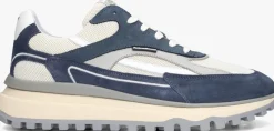 FLORIS VAN BOMMEL e lage sneakers sfm-10172 de gripper blauw Hot