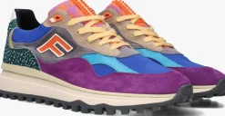 FLORIS VAN BOMMEL e lage sneakers sfm-10268 de gripper blauw Online