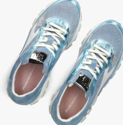 FLORIS VAN BOMMEL e lage sneakers sfw-10098 blokki blauw New