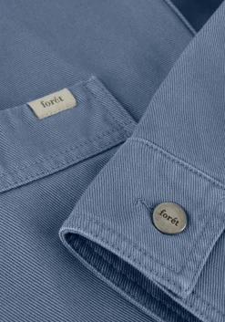 FORÉT e forét overshirt heyday overshirt blauw Best