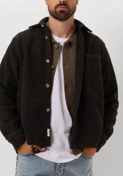 FORÉT e forét overshirt ivy wool overshirt blauw Online