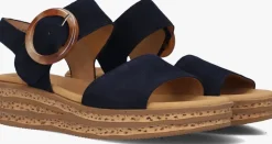 GABOR e platte sandalen 550.2 blauw Sale