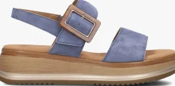 GABOR e platte sandalen 744 blauw New
