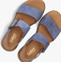 GABOR e platte sandalen 744 blauw New