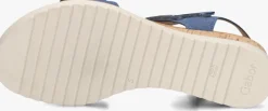 GABOR e sandalen met hak 754.2 blauw