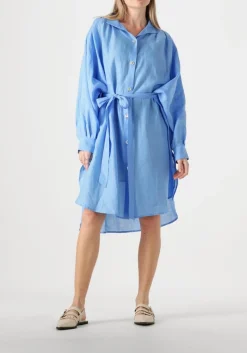 GREEK ARCHAIC KORI e midi jurk 130463 blauw Best