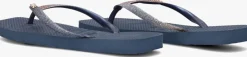 HAVAIANAS e teenslippers square glitter blauw Sale
