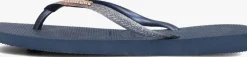 HAVAIANAS e teenslippers square glitter blauw Sale