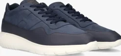 HOGAN e lage sneakers interactive3 allacciato pelle blauw Online
