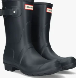 HUNTER e regenlaarzen womens original short blauw Hot