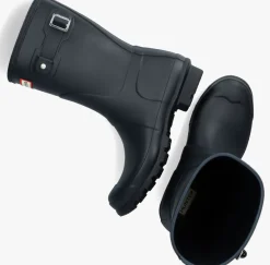 HUNTER e regenlaarzen womens original short blauw Hot