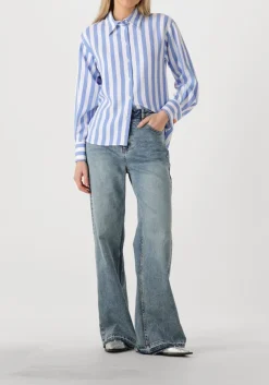 JANICE e blouses ilan blauw Hot