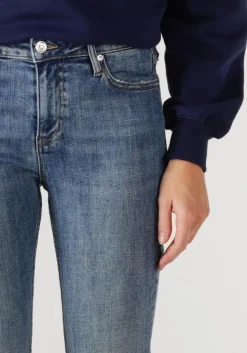 JANICE e slim fit jeans cooper blauw Clearance