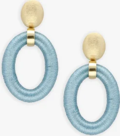 LOTT. GIOIELLI e sieraad si oval with bead threated l blauw Online