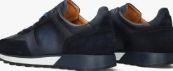 MAGNANNI e lage sneakers combi runner blauw Online