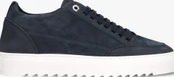 Mason Garments e lage sneakers tia elementare blauw Sale