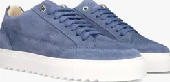 Mason Garments e lage sneakers tia nativo blauw Sale