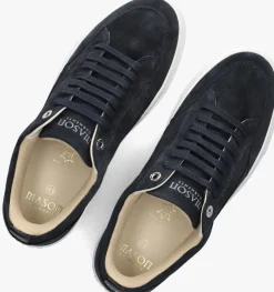 Mason Garments e lage sneakers tia nativo blauw New
