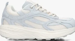 MERCER AMSTERDAM e lage sneakers the re-run max suede blauw Discount