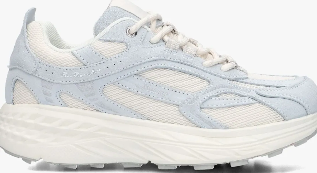 MERCER AMSTERDAM e lage sneakers the re-run max suede blauw Discount