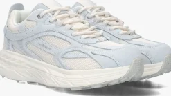 MERCER AMSTERDAM e lage sneakers the re-run max suede blauw Discount