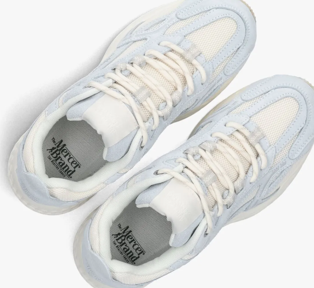 MERCER AMSTERDAM e lage sneakers the re-run max suede blauw Discount