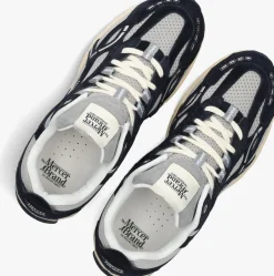 MERCER AMSTERDAM e lage sneakers the re-run vintage m blauw Sale