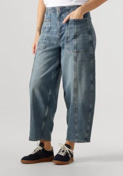 MOS MOSH e barrel jeans mmrosy galleon jeans blauw Online