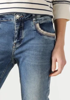 MOS MOSH e skinny jeans naomi matteos jeans blauw Sale
