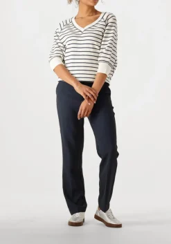 MOS MOSH e sweater mmmaggie stripe sweatshirt blauw Discount