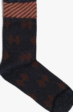 MP DENMARK e sokken flora blauw Hot