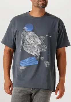 PEAK PERFORMANCE e t-shirt m graphic tee blauw Outlet