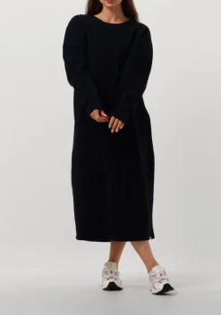 PENN & INK e midi jurk 098 dress blauw Hot