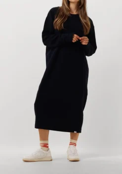 PENN & INK e midi jurk 098 dress blauw Hot