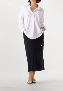 PENN & INK e midirok skirt blauw Discount