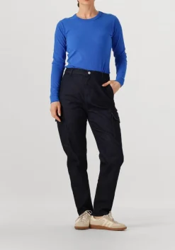 PENN & INK e tops & t-shirts longsleeve w25f1745 blauw Clearance