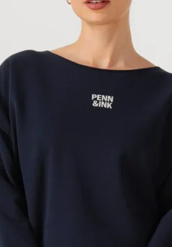 PENN & INK e trui sweater w25f1703 blauw Hot