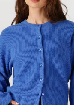 PENN & INK e vest cardigan w25b345 blauw Clearance